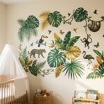 jungle nursery wall decals